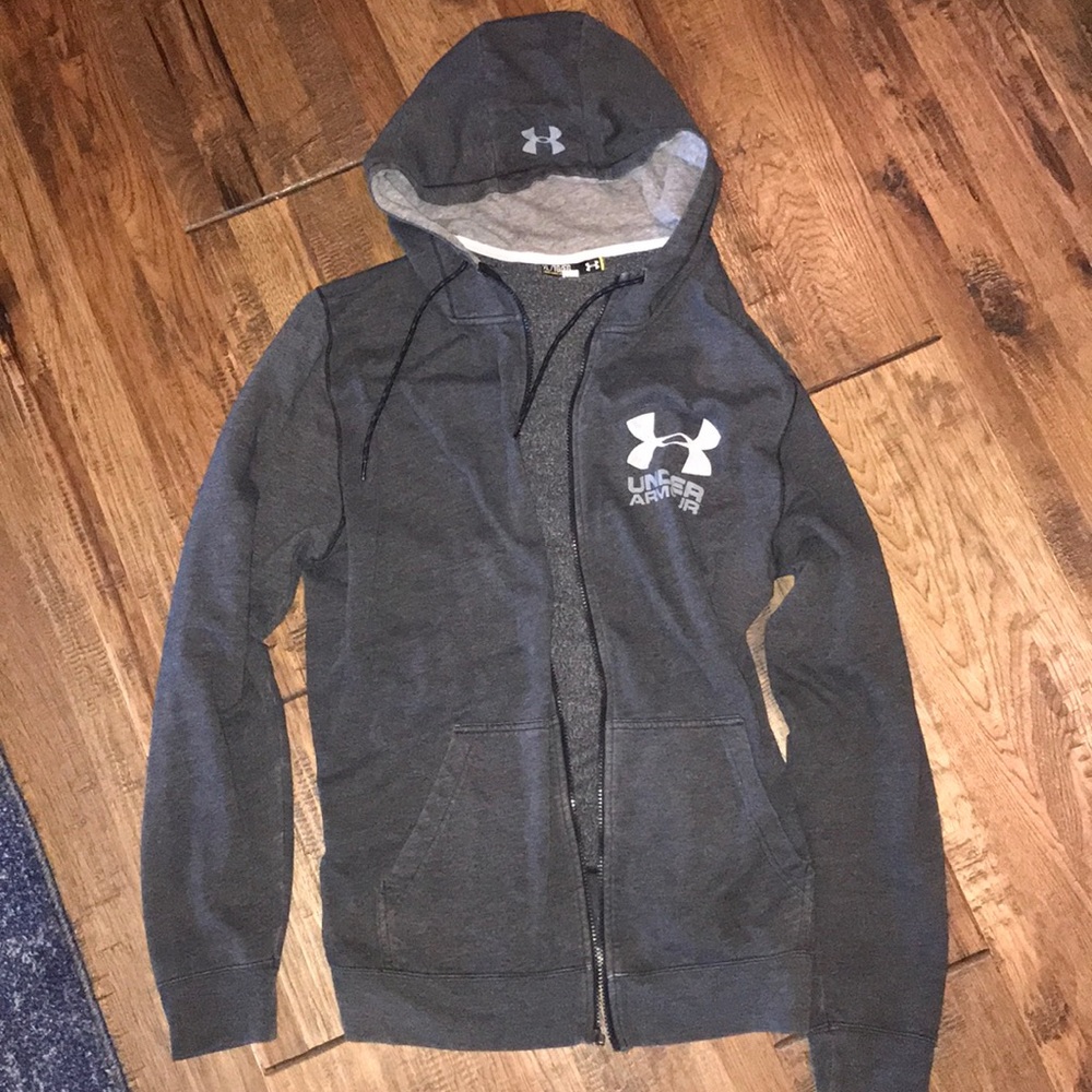 Under armour zip up jacket